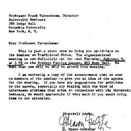 Announcements, 1967-02-03. ...