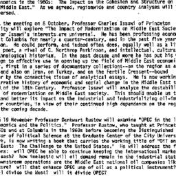 Announcements, 1980-09-23. ...