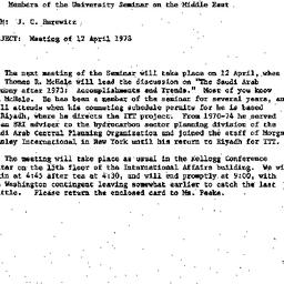 Announcements, 1978-03-22. ...