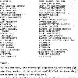 Minutes, 1981-11-10. Early ...