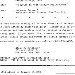 Minutes, 1981-01-13. Early ...