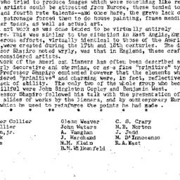 Minutes, 1971-03-09. Early ...