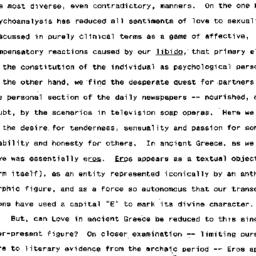 Speaker's paper, 1991-0...