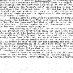 Announcements, 1975-12-01. ...