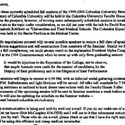 Correspondence, 1999-09-16....