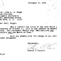 Correspondence, 1972-11-02....