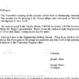 Correspondence, 1997-10-24....
