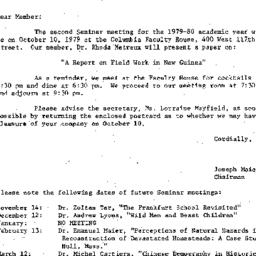 Correspondence, 1979-10-01....