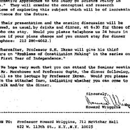 Announcements, 1968-11-25. ...