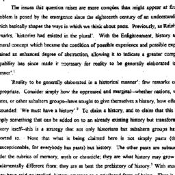 Speaker's paper, 1998-0...