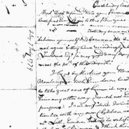 Document, 1779 July 7
