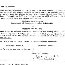 Announcements, 1983-01-14. ...