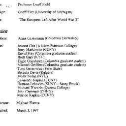 Minutes, 1997-02-05. Twenti...