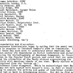 Minutes, 1985-10-17. Twenti...