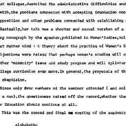 Minutes, 1974-04-29. Higher...