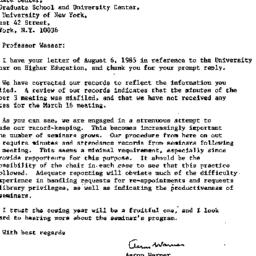 Correspondence, 1986-08-12....