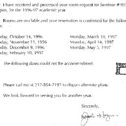 Correspondence, 1997-07-10....