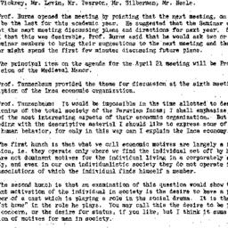 Minutes, 1954-03-10. Social...