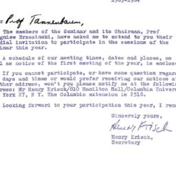 Correspondence, Communism, ...