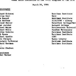 Minutes, 1986-03-26. Commun...
