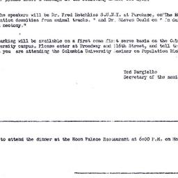 Announcements, 1975-12-01. ...