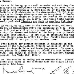 Announcements, 1978-10-04. ...