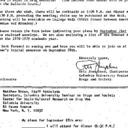 Announcements, 1978-09-06. ...