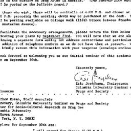 Announcements, 1976-09-08. ...