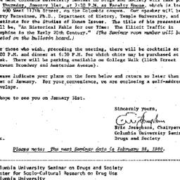Announcements, 1980-01-03. ...