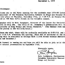 Announcements, 1977-09-04. ...