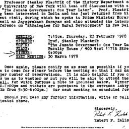 Announcements, 1978-02-10. ...