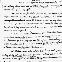 Document, 1784 March 09