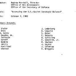 Minutes, 1982-10-07. Arms C...