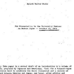 Speaker's paper, 1975-1...