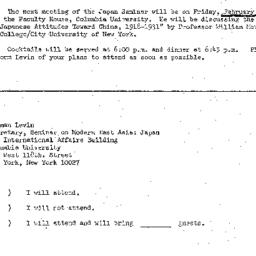 Announcements, 1974-02-08. ...