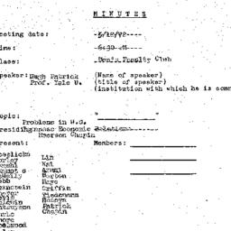Minutes, 1972-05-12. Modern...