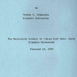Speaker's paper, 1968-0...