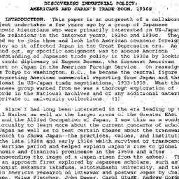 Speaker's paper, 1997-0...