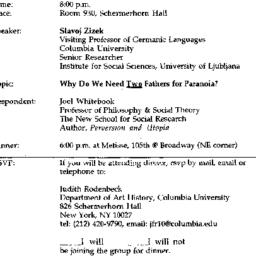 Announcements, 1995-11-06. ...