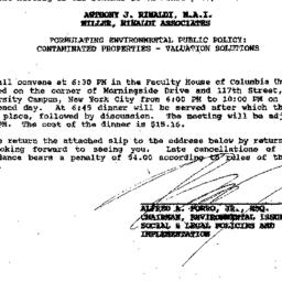 Announcements, 1992-01-22. ...