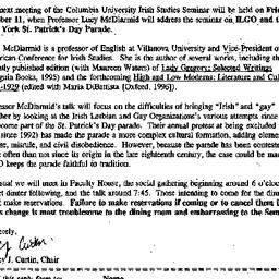Announcements, 1996-09-17. ...