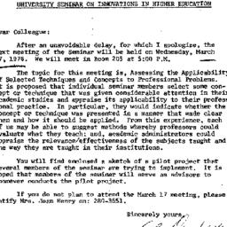 Announcements, 1976-03-02. ...