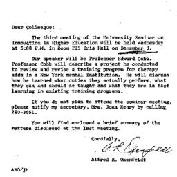 Announcements, 1975-11-25. ...