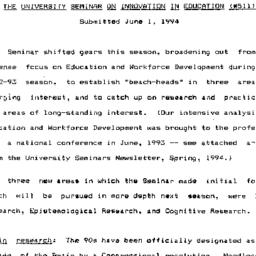 Seminar conclusion paper, 1...