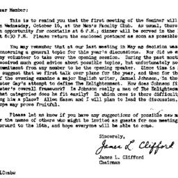Announcements, 1963-09-30. ...