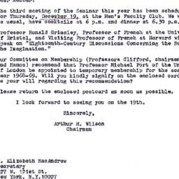 Announcements, 1968-12-06. ...