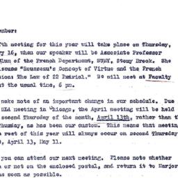 Announcements, 1978-02-01. ...