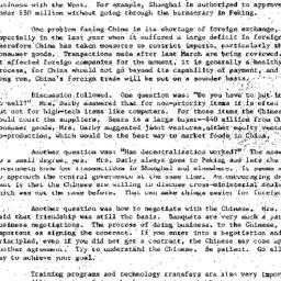 Minutes, 1986-10-16. China:...