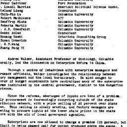 Minutes, 1987-02-05. China:...