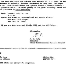 Announcements, 1983-06-21. ...